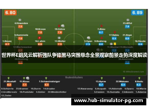 世界杯E组风云解析强队争锋黑马突围悬念全景观察前景走势深度解读